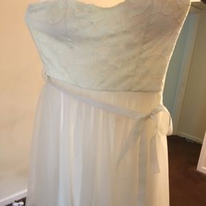 White Homecoming/Formal/Prom Dress